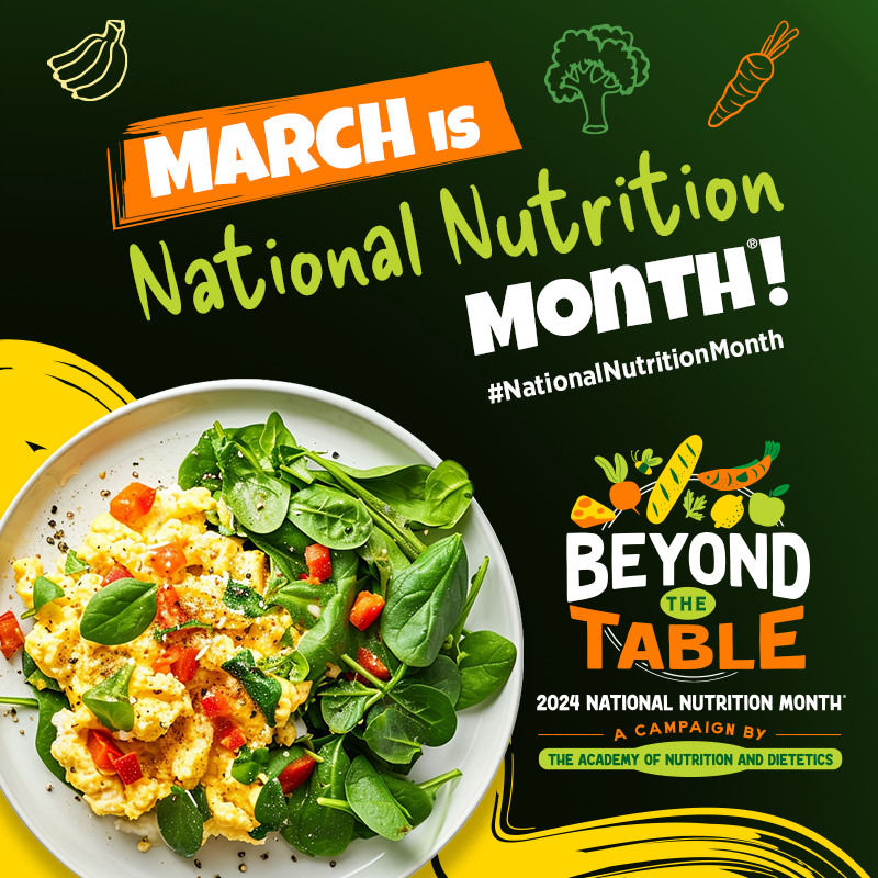 March is Nutritional Month